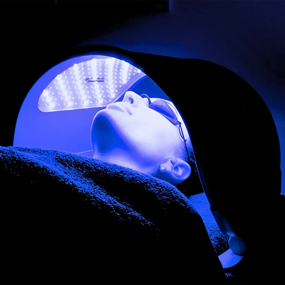 Dermalux Flex MD uygulama detayı