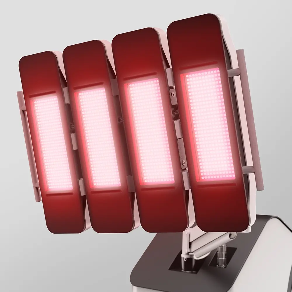 Tri-Wave MD dört panelli baş, kırmızı ışık açıkken yandan